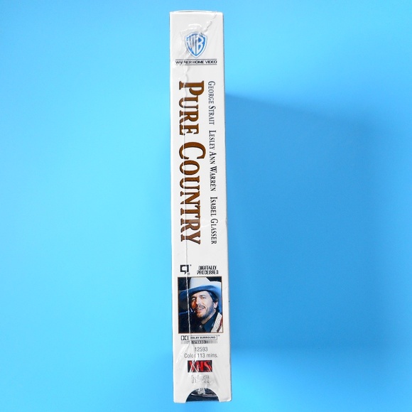 Pure Country NEW SEALED VHS Tape 1993 George Strait Lesley Ann Warren - Picture 7 of 7